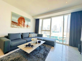 1BR with Hall Canal Views at The Pad in Business Bay by Vibel